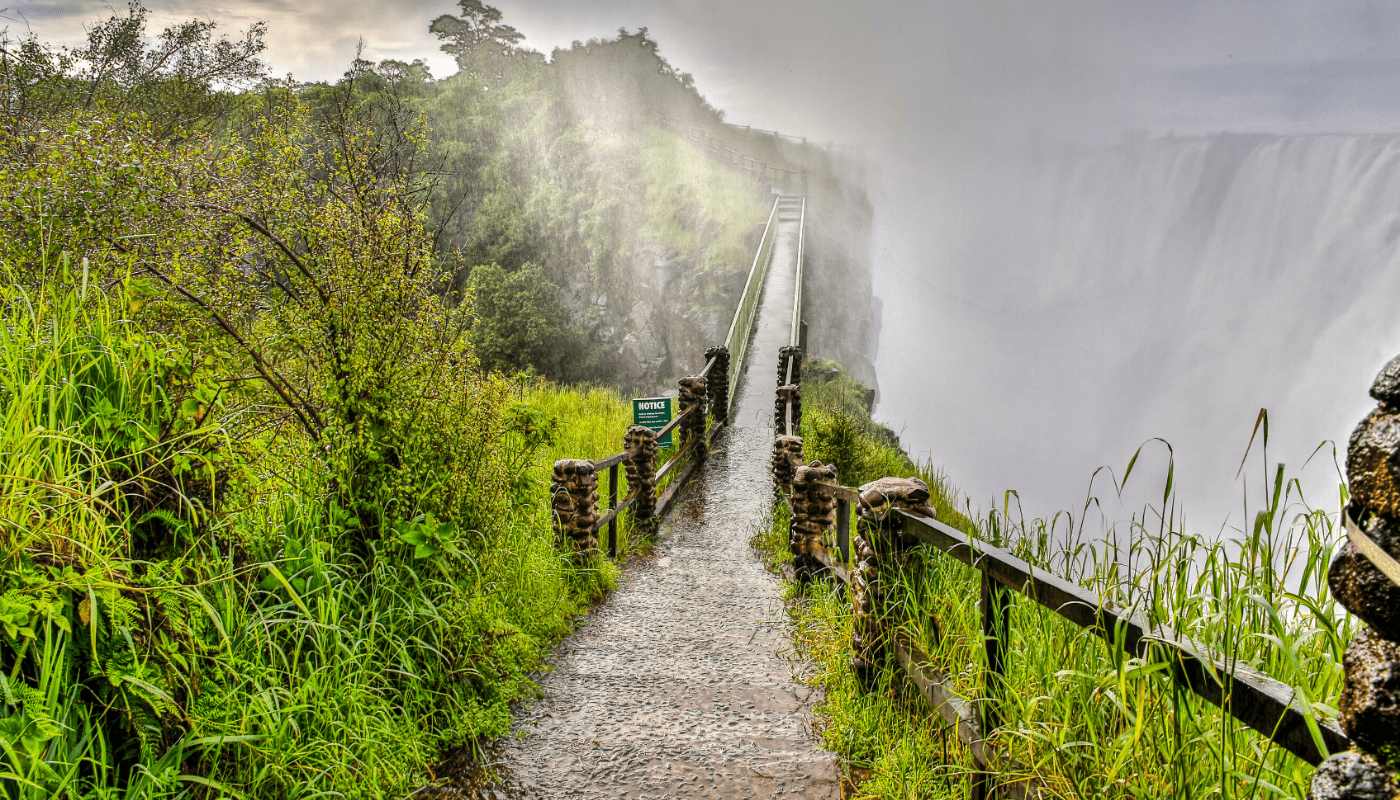 Gallery Slider - Bridge over Victoria Falls Sustainable Safaris Africa - Destinations - Victoria Falls - Bridge over Victoria Falls