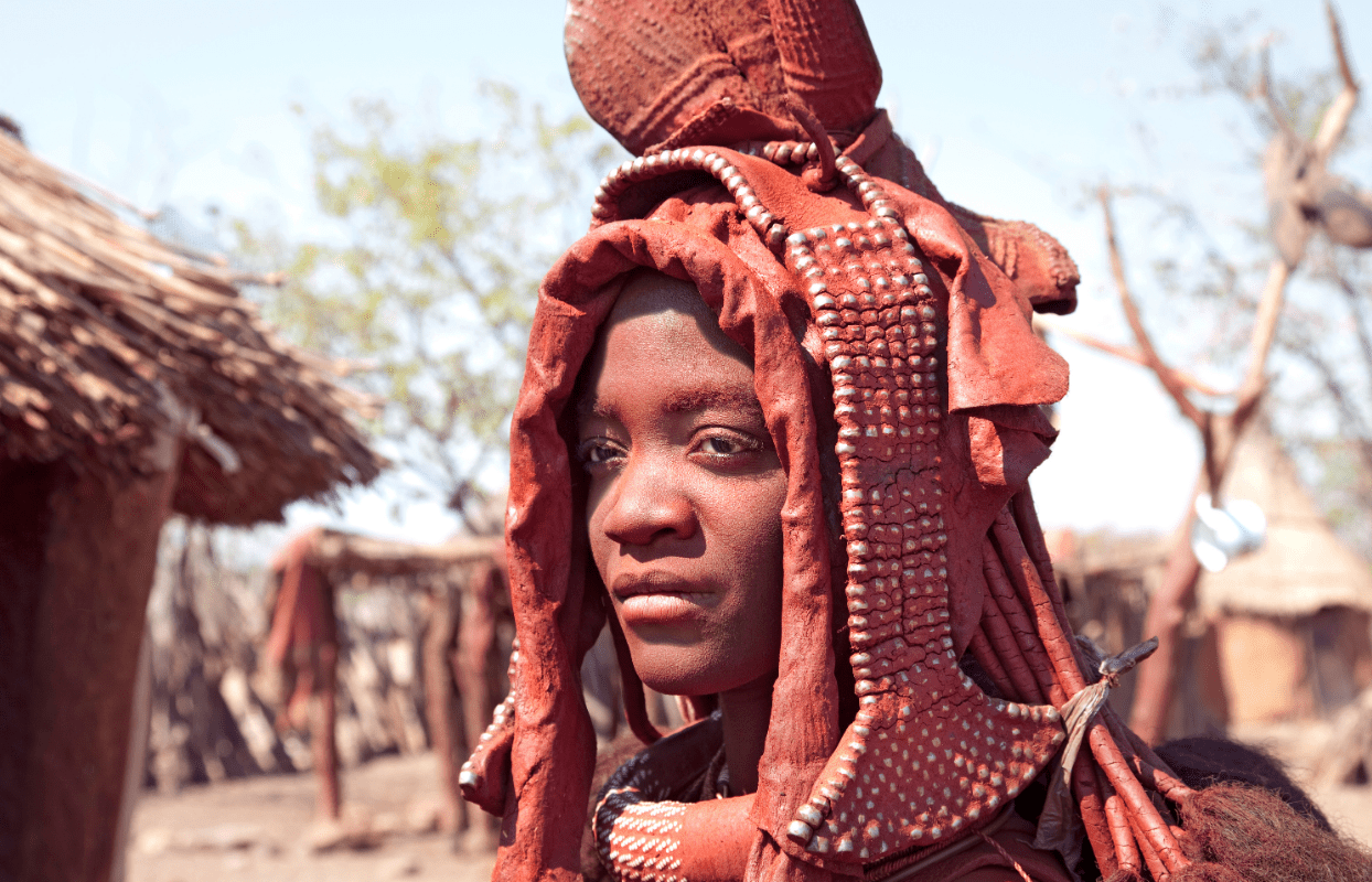 Himba Bride. Namibia