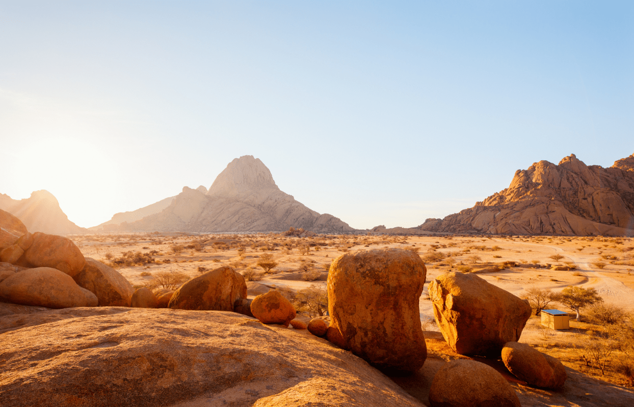 Sunrise at Spitzkoppe Namibia