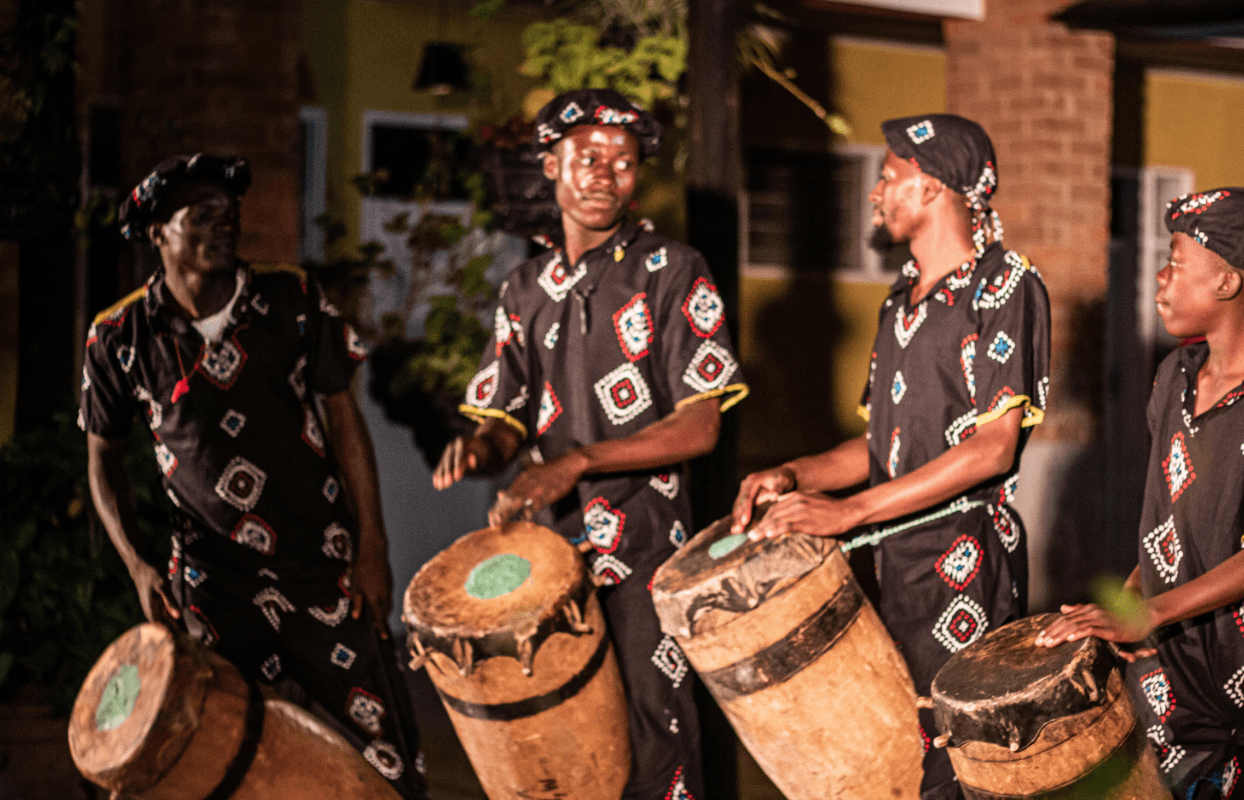 Gallery Slider - Traditional Dancers and Their Drums Sustainable Safaris Africa - Destinations - Zambia - Traditional Dancers and Their Drums