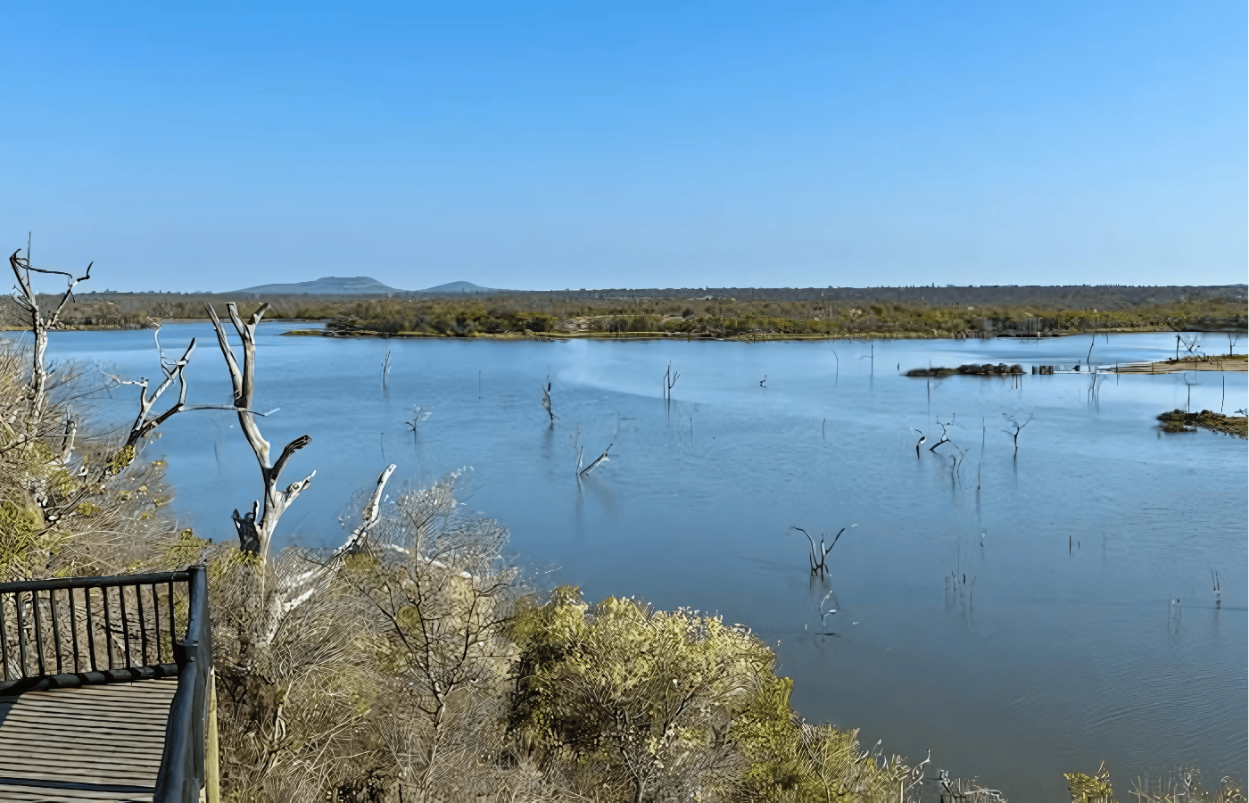 S001 - IT1 - Mopani Rest Camp Viewing Deck Sustainable Safaris Africa - Journeys - Budget Kruger Safari - Mopani Rest Camp Viewing Deck